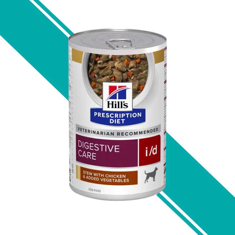 Hill's Prescription Diet i/d Digestive Care Wet Dog Food Stew 12x354g Can